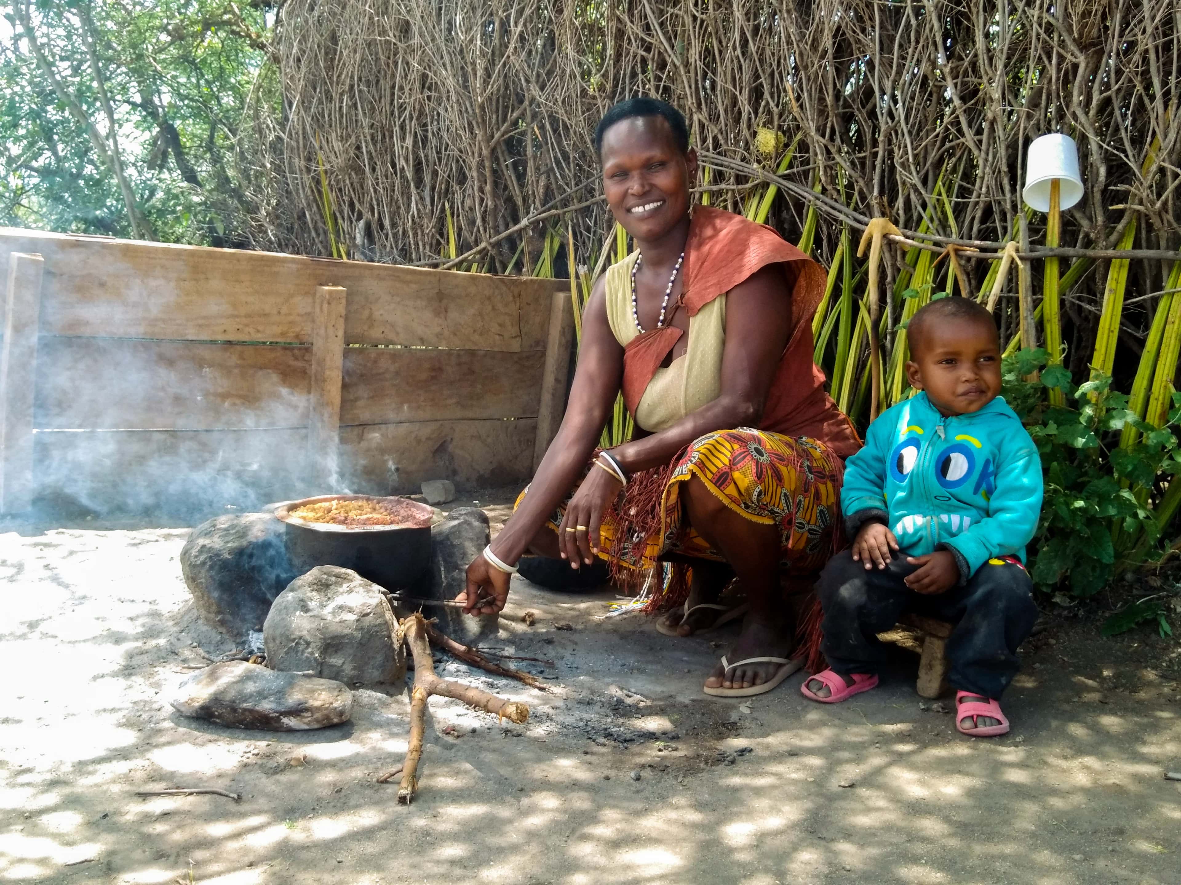 Cooking cassava
